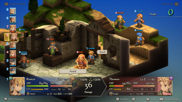 FINAL FANTASY TACTICS - The Ivalice Chronicles – screenshot 1