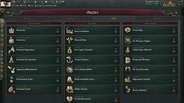 Victoria 3 – screenshot 6