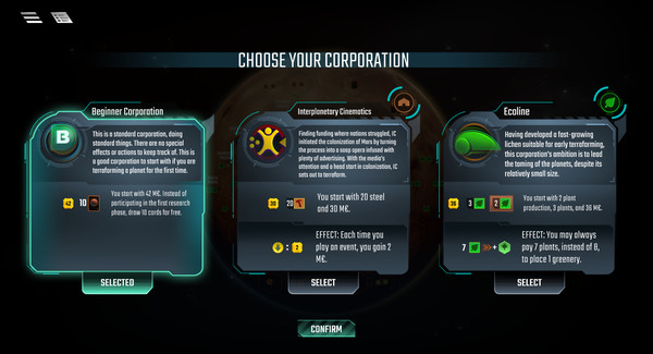 Terraforming Mars – tangkapan layar 5
