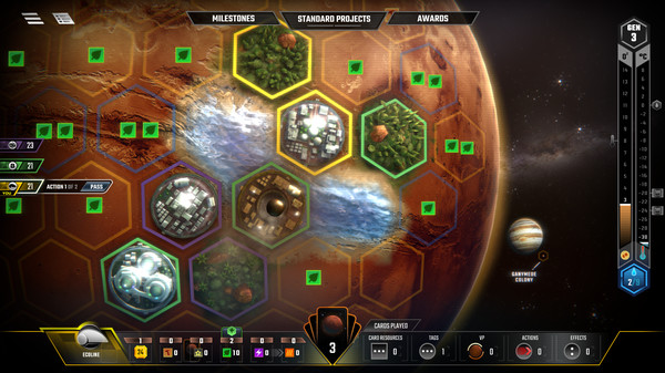 Terraforming Mars – tangkapan layar 1