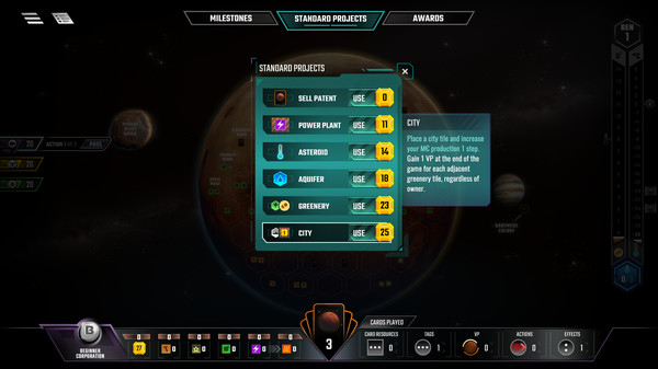 Terraforming Mars – tangkapan layar 3
